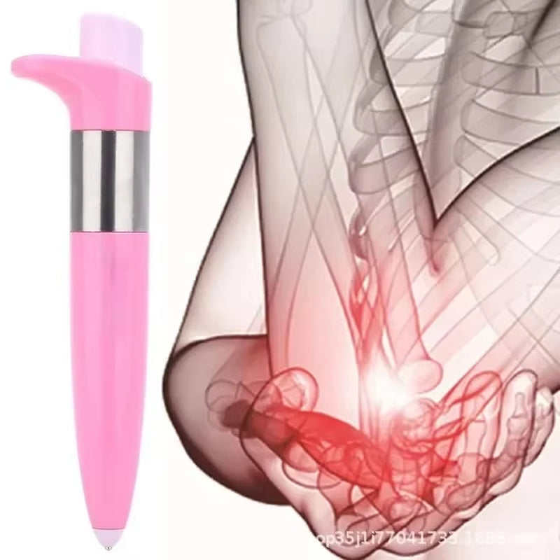 Electronic Pulse Analgesia Pen Pain Relief Acupuncture Point Health Pulse Massage Pen Neck Shoulder Massager Relax Health Care
