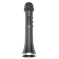 L-698 15W Wireless Karaoke Microphone Bluetooth Speaker 4000Mah 2In1 Handheld Sing&Recording KTV Player for Ios/Android