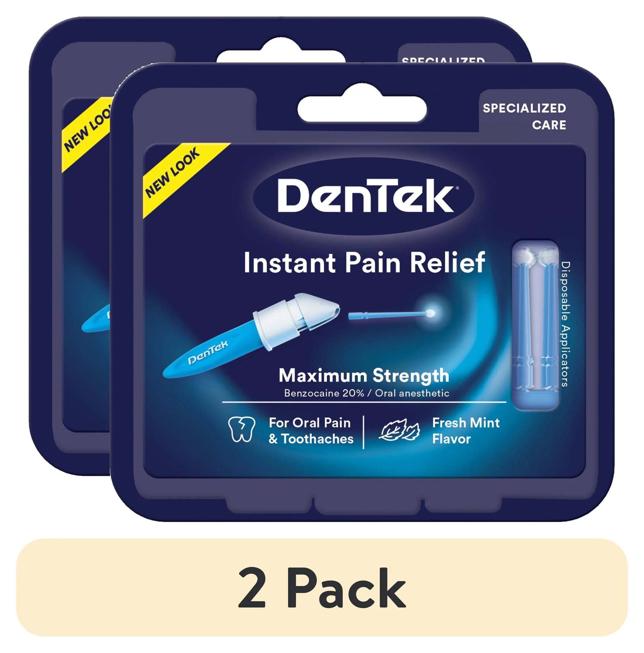 (2 Pack)  Instant Pain Relief Advanced Kit 50 Treatments